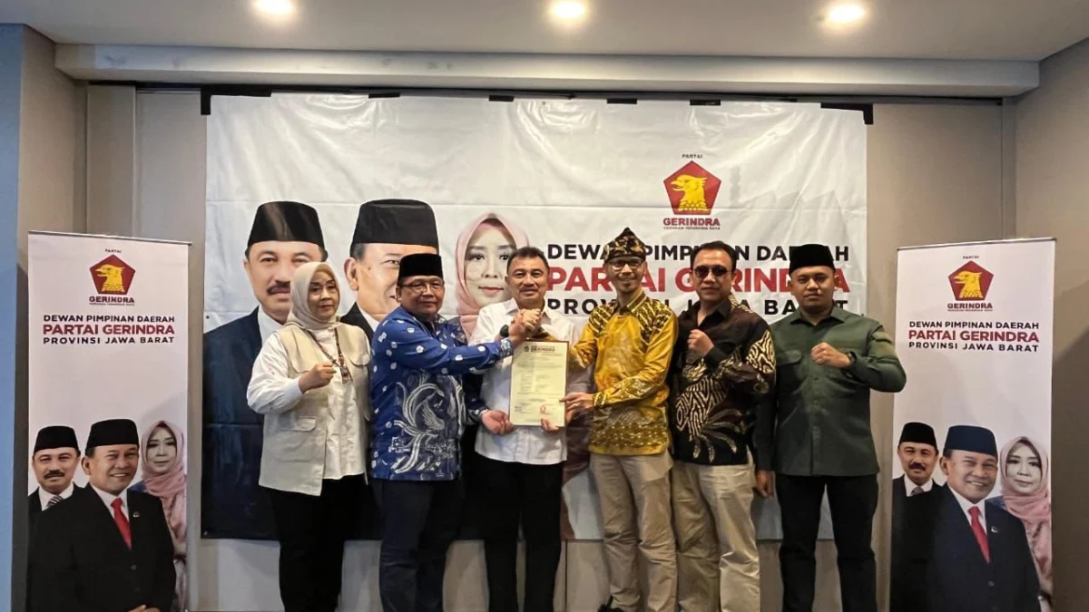 Partai Gerindra umumkan Paslon Wali Kota dan Wakil Wali Kota Banjar jatuh ke Bambang Hidayah