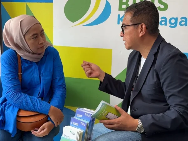 BPJS Ketenagakerjaan Aktivasi Booth di West Java Festival Tahun 2024