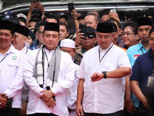 Bakal Pasangan Calon (Bapaslon) Kota Bandung Muhammad Farhan dan Erwin