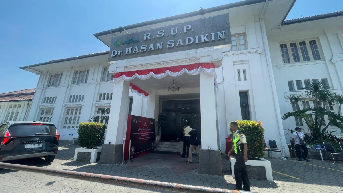 RS Hasan Sadikin Bandung. Sabtu (31/8). Dok Jabar Ekspres