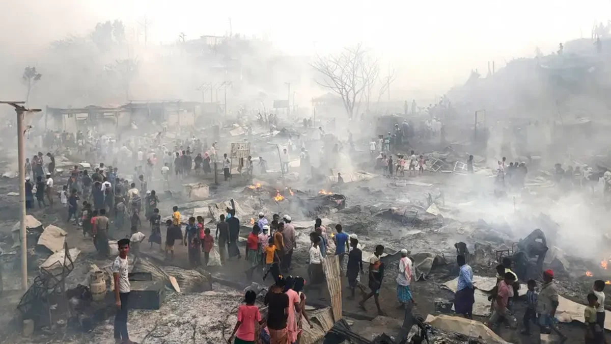 Serangan Drone Hantam Pengungsi Rohingya Diperbatasan Myanmar-Bangladesh, Puluhan Tewas Termasuk Anak-anak