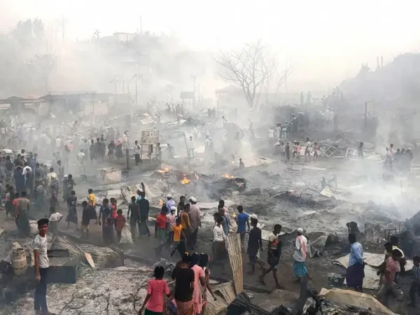 Serangan Drone Hantam Pengungsi Rohingya Diperbatasan Myanmar-Bangladesh, Puluhan Tewas Termasuk Anak-anak