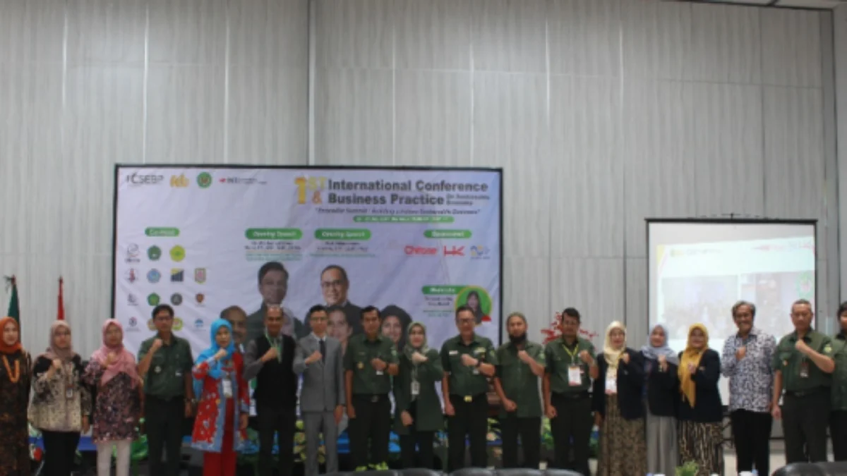 Unjani Gelar 1st International Conference Sustainable Economy and Business Practices