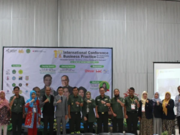 Unjani Gelar 1st International Conference Sustainable Economy and Business Practices