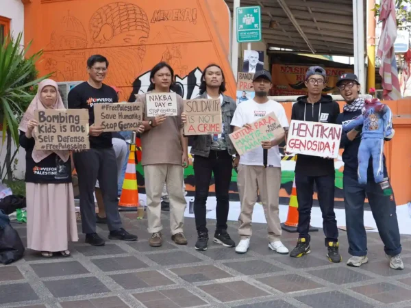 Luncurkan #LoveForPalestine, Rumah Zakat Bareng Street Art Dakwah Suarakan Kemerdekaan Palestina Lewat Mural