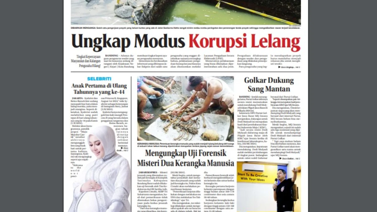 Epaper Jabar Ekspres 5 Agustus 2024