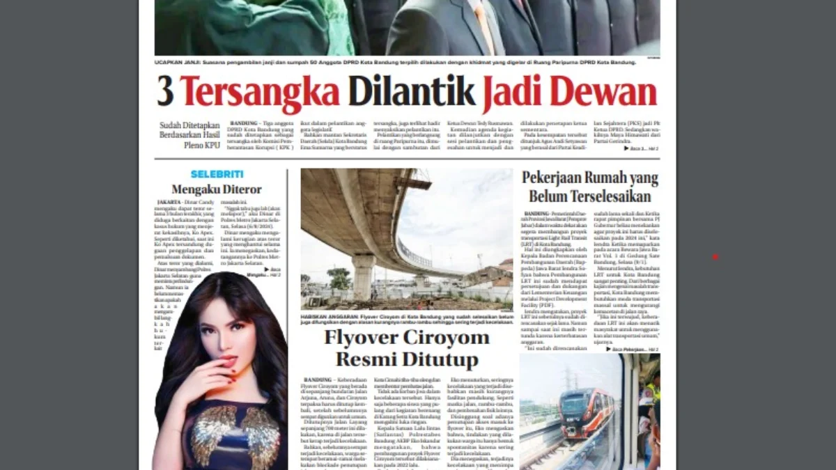 Epaper Jabar Ekspres 7 Agustus 2024