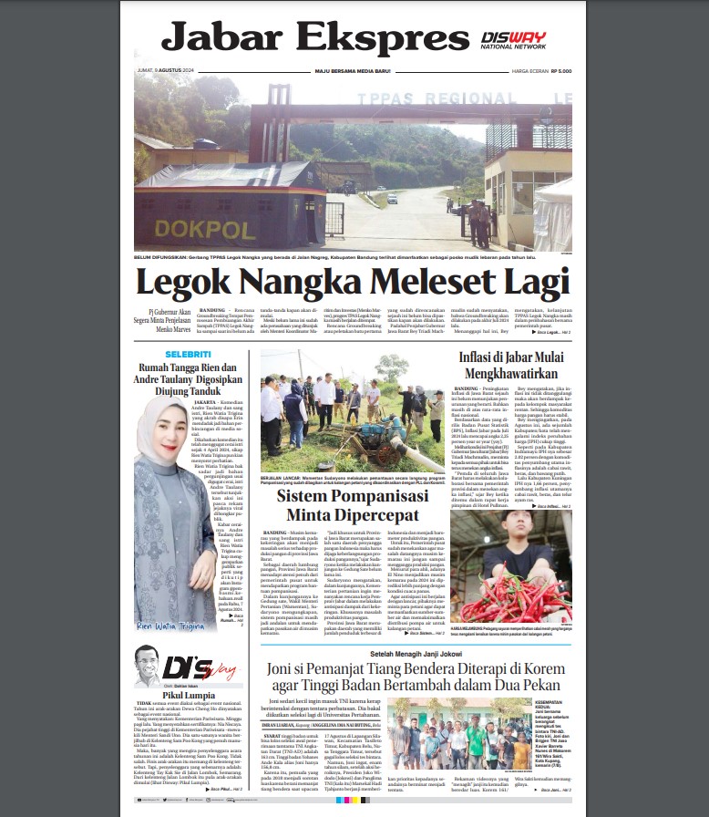 Epaper Jabar Ekspres 9 Agustus 2024