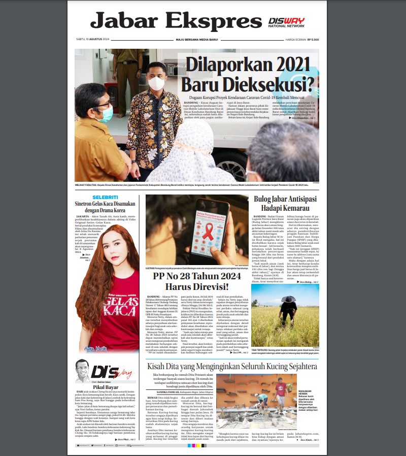 Epaper Jabar Ekspres 10 Agustus 2024