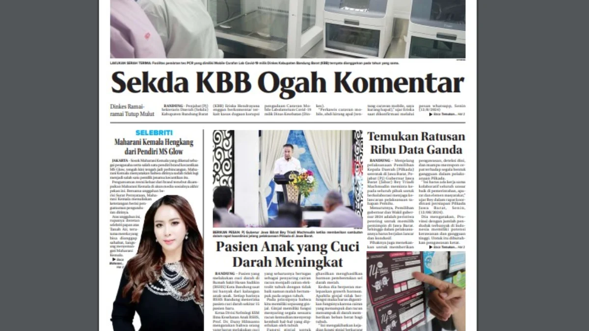 Epaper Jabar Ekspres 13 Agustus 2024