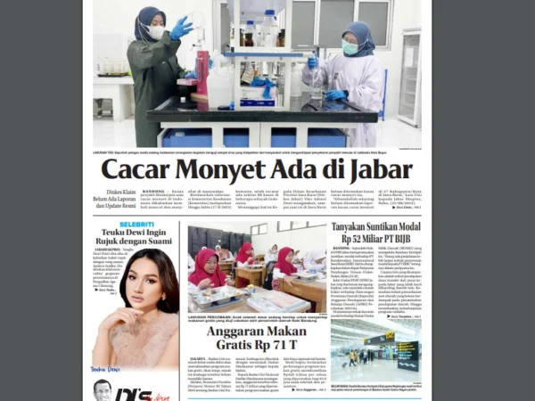 Epaper Jabar Ekspres 22 Agustus 2024