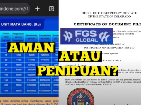 Aplikasi FGS Global Penipuan Skema Ponzi atau Peluang Nyata?