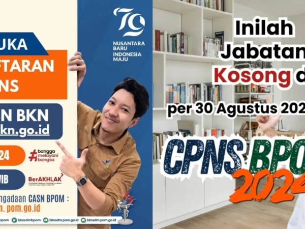 Formasi Sepi Peminat CPNS 2024, Ada yang Masih Kosong di BPOM/ Kolase Instagram @birosdm.bpom