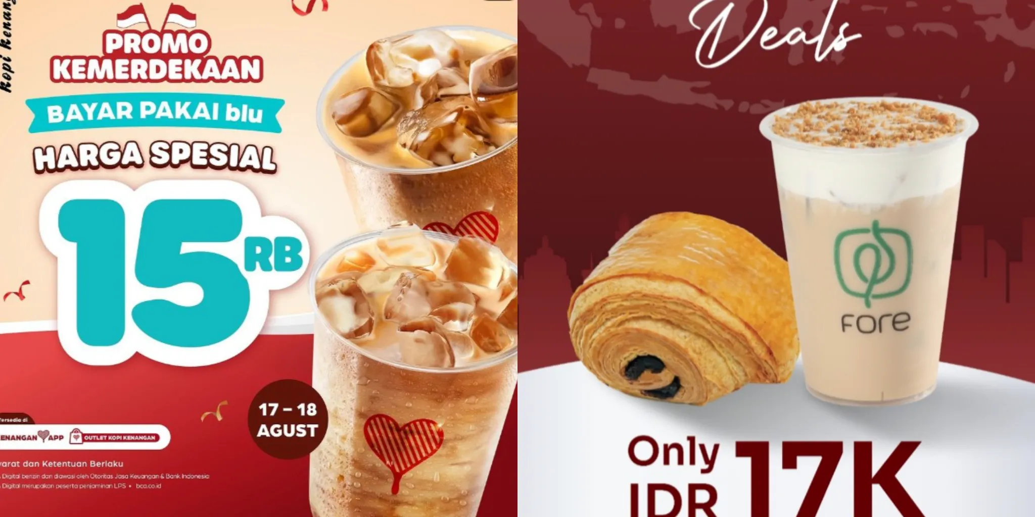 7 Promo KOPI Termurah 17 Agustus 2024 Spesial HUT Kemerdekaan RI, Ada