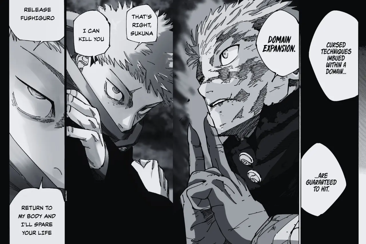 Spoiler Jujutsu Kaisen Chapter 265: Klimaks Pertarungan Yuji vs. Sukuna!