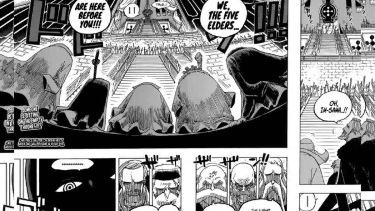 Spoiler One Piece Chapter 1123: Kelima Gorosei Ternyata Merupakan Kloningan Imu!