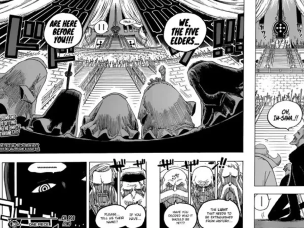 Spoiler One Piece Chapter 1123: Kelima Gorosei Ternyata Merupakan Kloningan Imu!