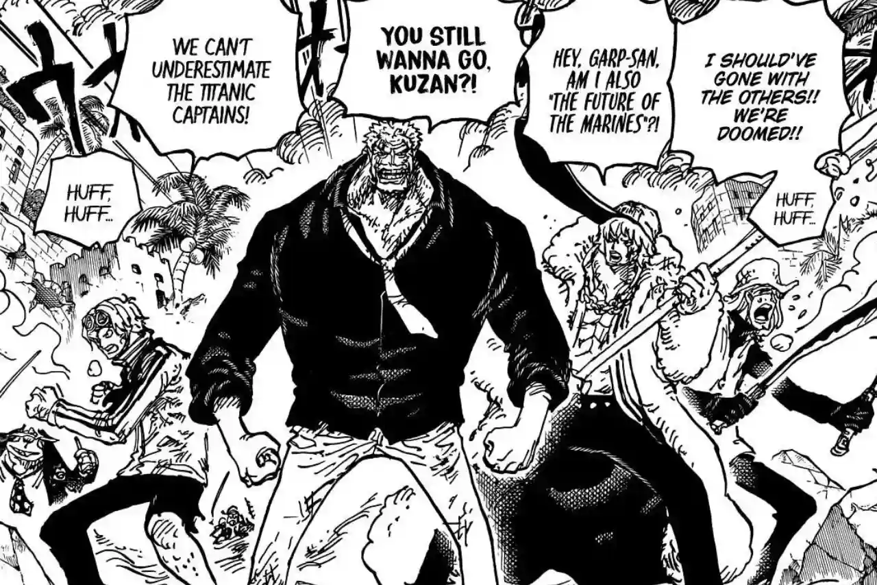 Spoiler One Piece Chapter 1123: Misi Penyelematan Monkey D. Garp Dimulai!