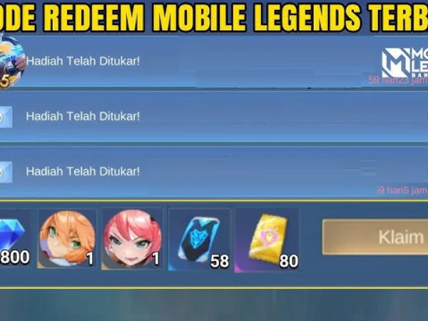 Update Kode Redeem Mobile Legends Senin, 5 Agustus 2024