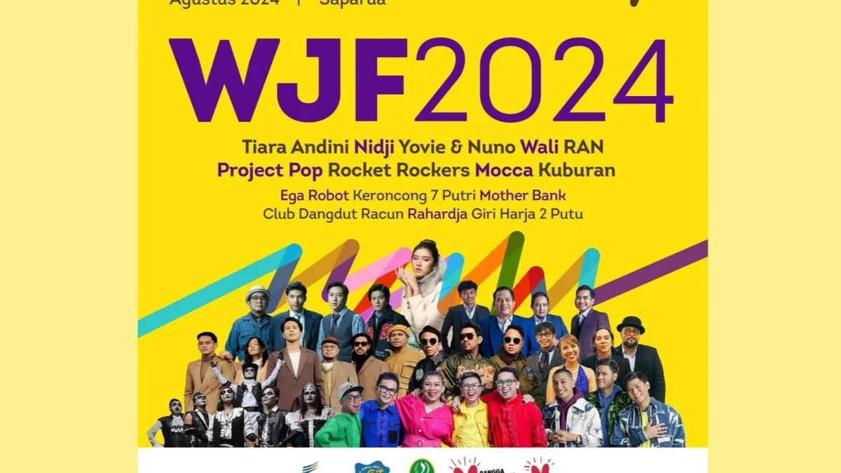 Konser WJF 2024 di Gedung Sate Bandung/ Instagram @thewestjavafest