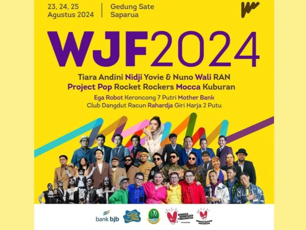 Konser WJF 2024 di Gedung Sate Bandung/ Instagram @thewestjavafest