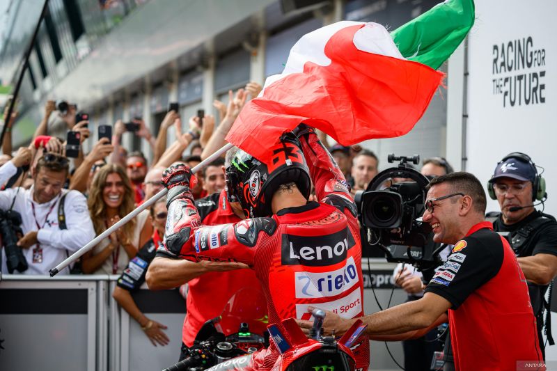 Meski Alami Cidera, Bagnaia Tetap Antusias Race di Misano untuk Raih Podium 