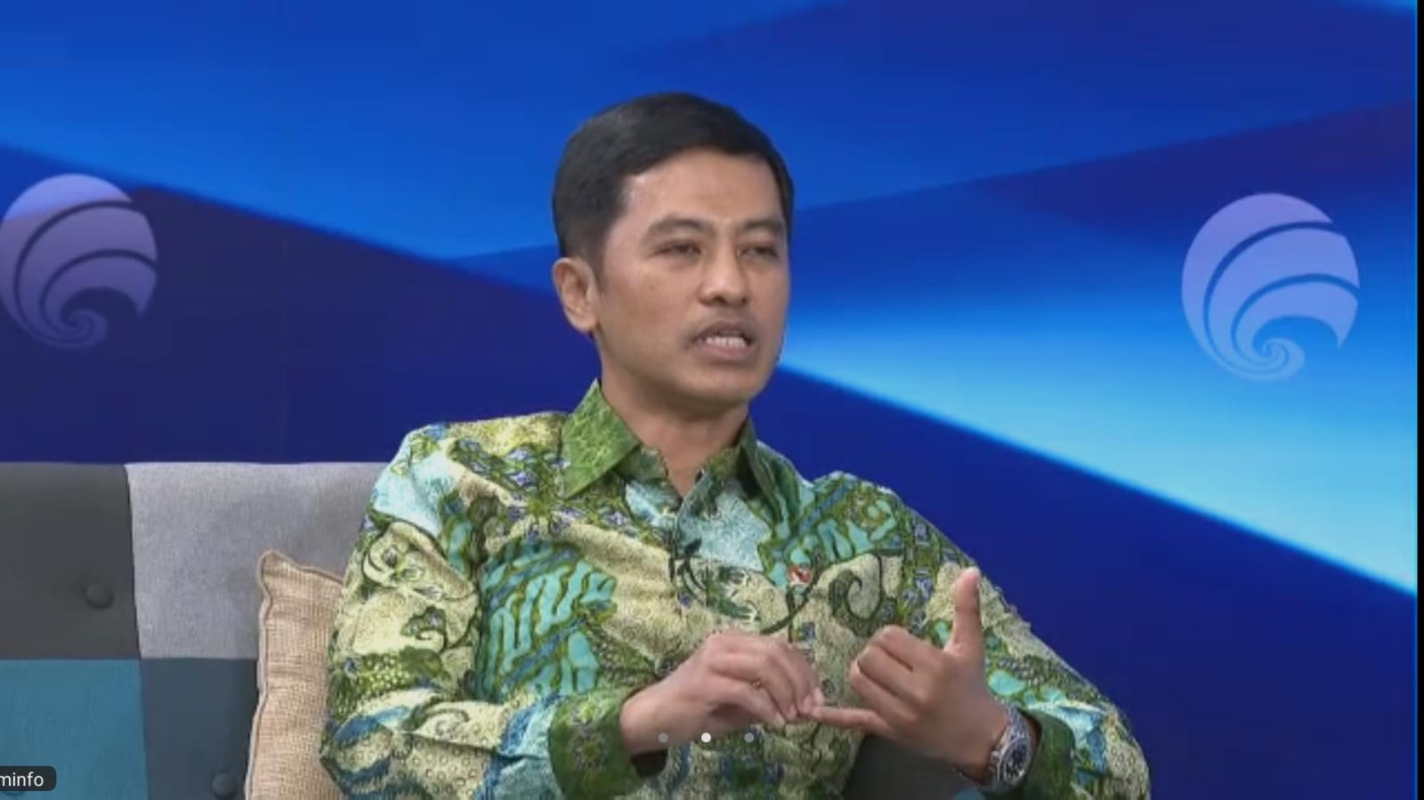 Dok. Wamenkes RI, Dante Saksono. Foto tangkap layar forum merdeka barat 9. Selasa (17/9).