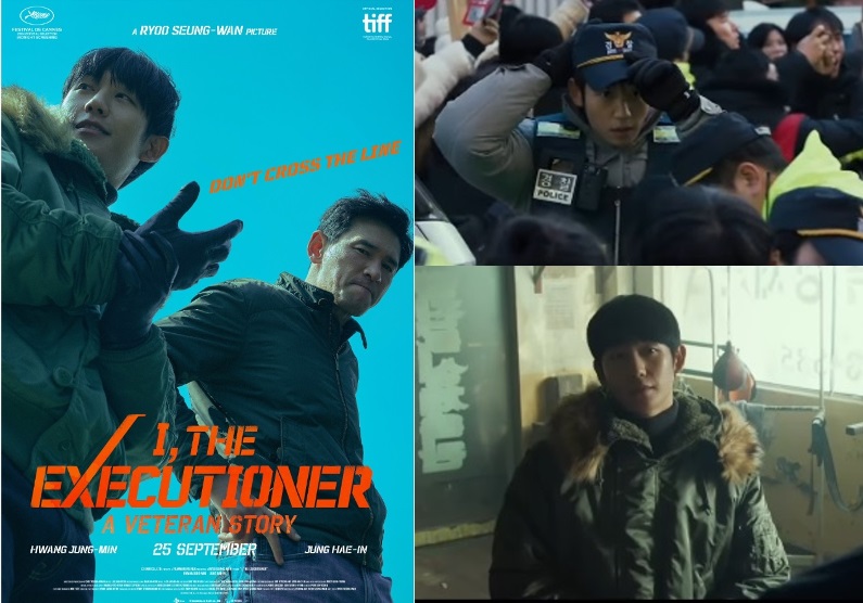 Poster Film Terbaru Jung Hae In, I, the Executioner: A Veteran Story.