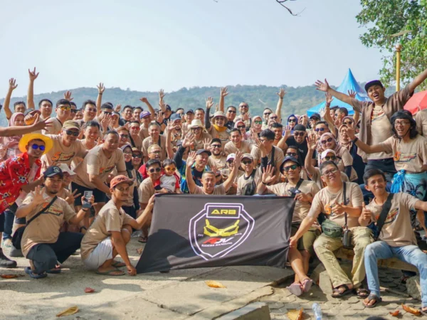 Perayakan Anniversary ke-5 ADV Riders Bandung di Pangandaran