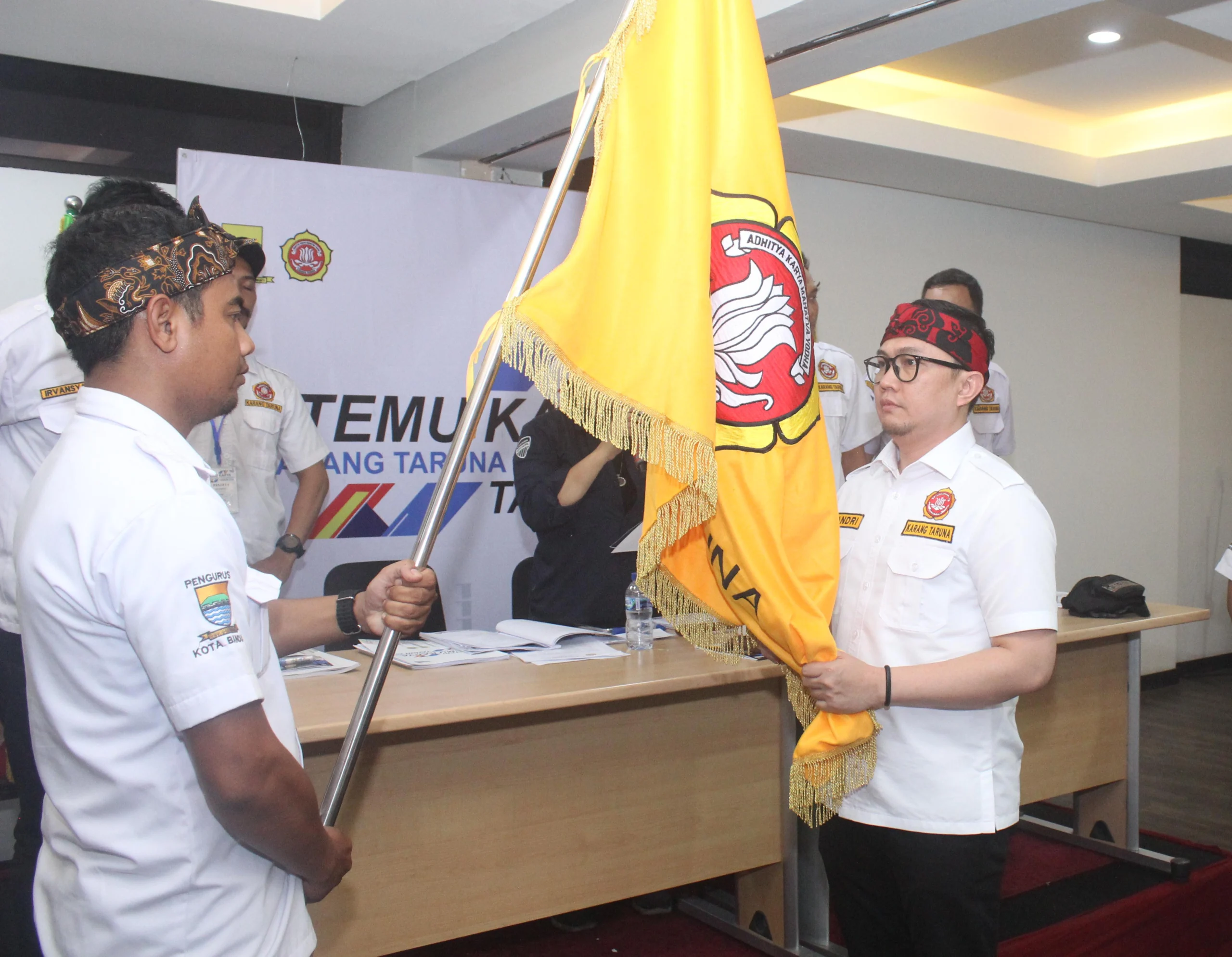 Andri Gunawan Terpilih Lagi Jadi Ketua Karang Taruna Kota Bandung