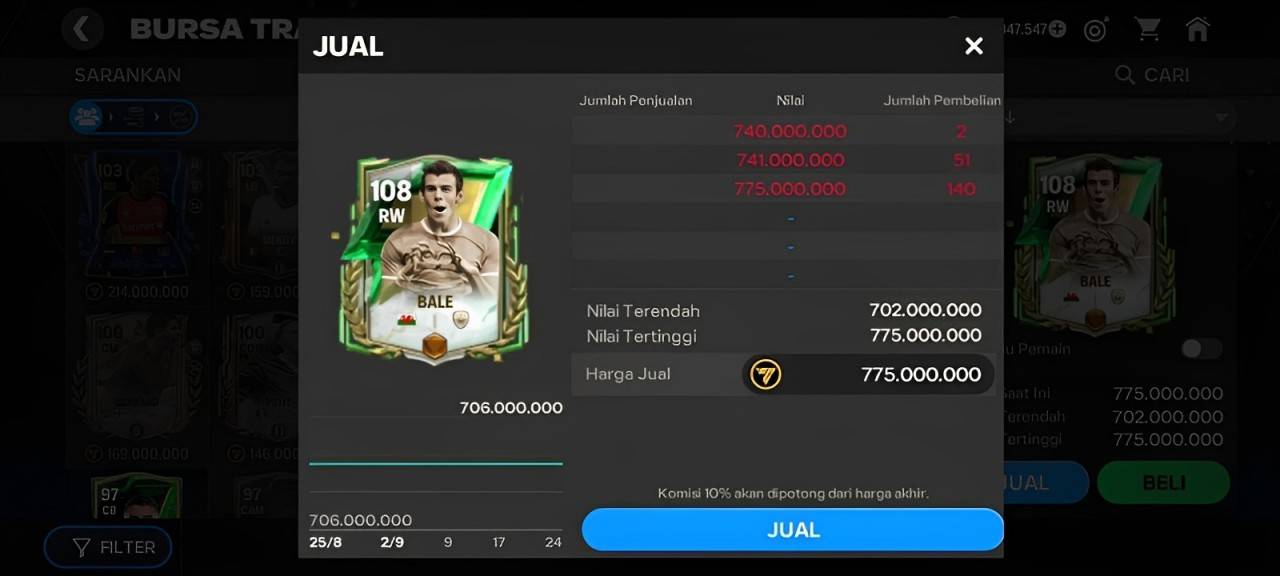 Seorang pemain FC Mobile meraih keberuntungan besar setelah memainkan 7.500 game. Begini caranya agar kamu bisa mendapatkannya