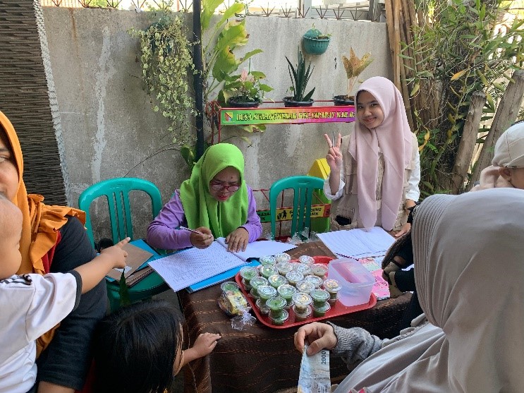 Program NutriGrow Pudding (Foto: Mahasiswa KKN Bhakti Kencana Kelompok 21)