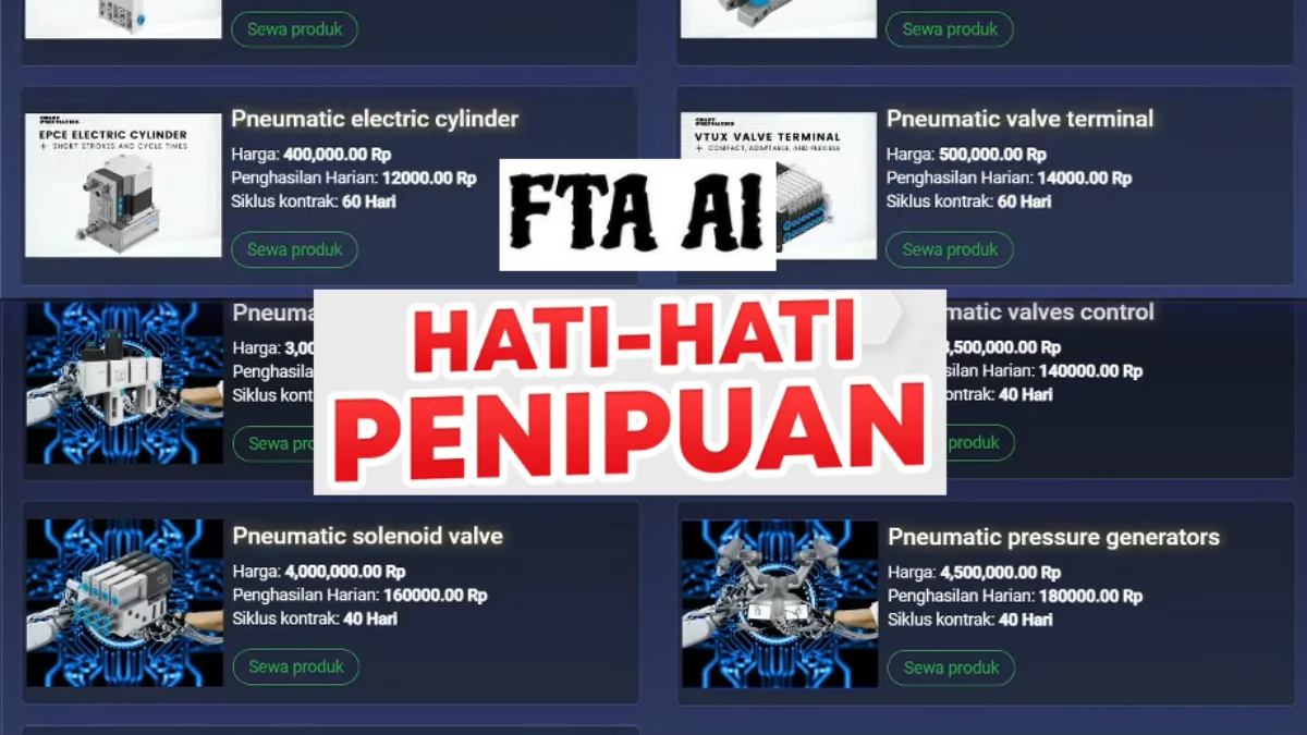 Cara Kerja Aplikasi FTA AI yang Diduga Investasi Bodong, Apakah Aman?