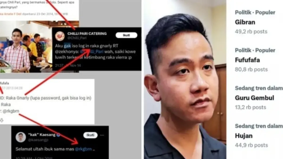 Trending! Pelecehan Seksual Akun Fufufafa, Benarkah Milik Gibran?