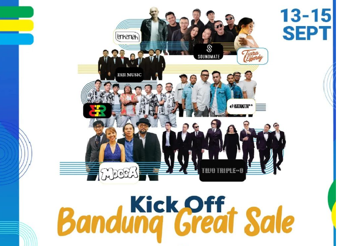 Para Bintang yang Turut Memeriahkan Event Bandung Great Sale 2024/ Instagram @bdg_greatsale