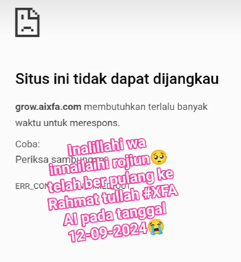 Tinggal Kenangan! Aplikasi XFA AI Diduga Investasi Bodong, WD Selalu Dibatalkan