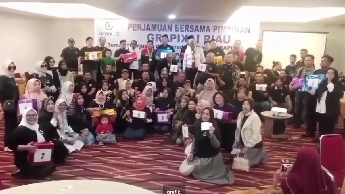 GrapixAI Rayakan Pencapaian Besar dengan Acara Spesial, Hadiah Melimpah untuk Anggota Terbaik