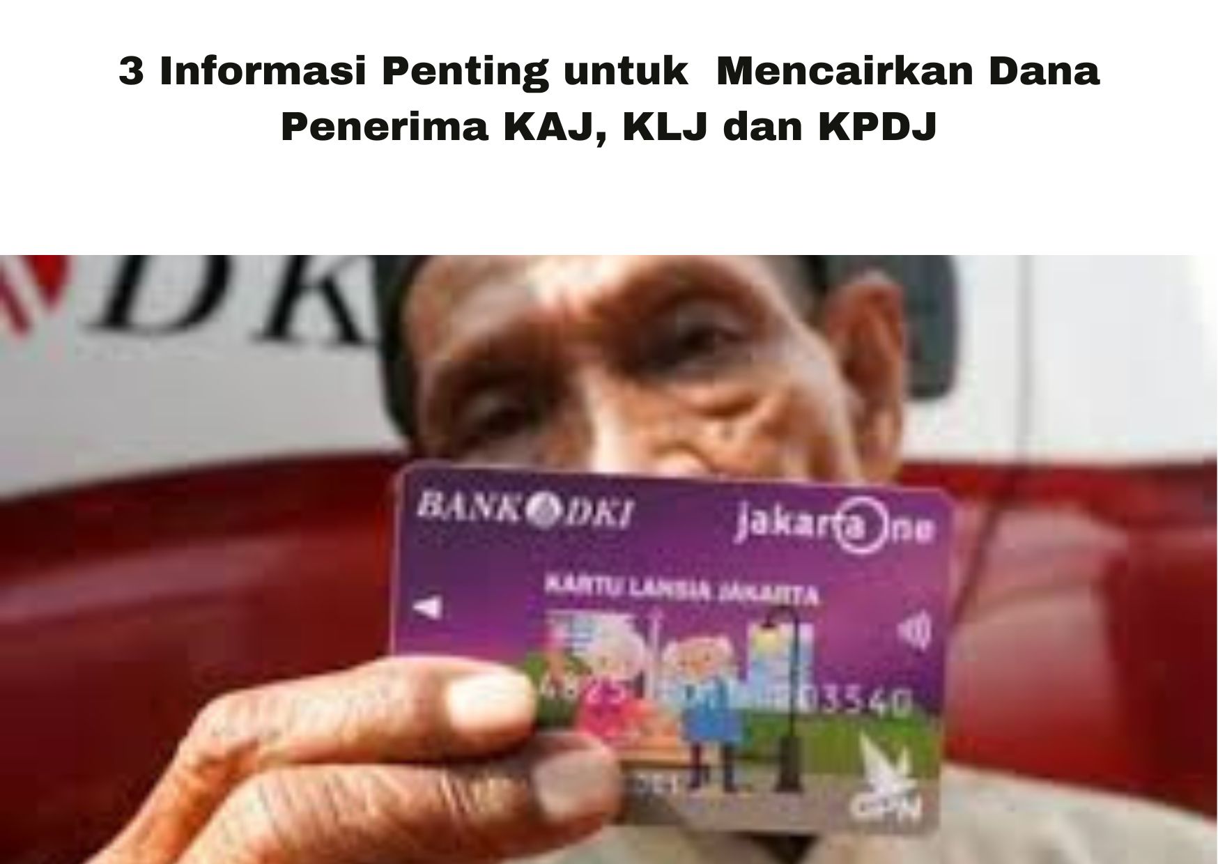 Informasi bantuan KLJ triwulan keempat akan cair akhir tahun ini, berikut adalah jadwal dan syarat untuk penerima bantuan sosial Jakarta.