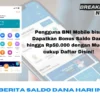 Berita Saldo Dana Gratis: Pengguna BNI Mobile bisa Dapatkan Bonus Saldo Dana hingga Rp50.000 dengan Mudah, cukup Daftar Disini!