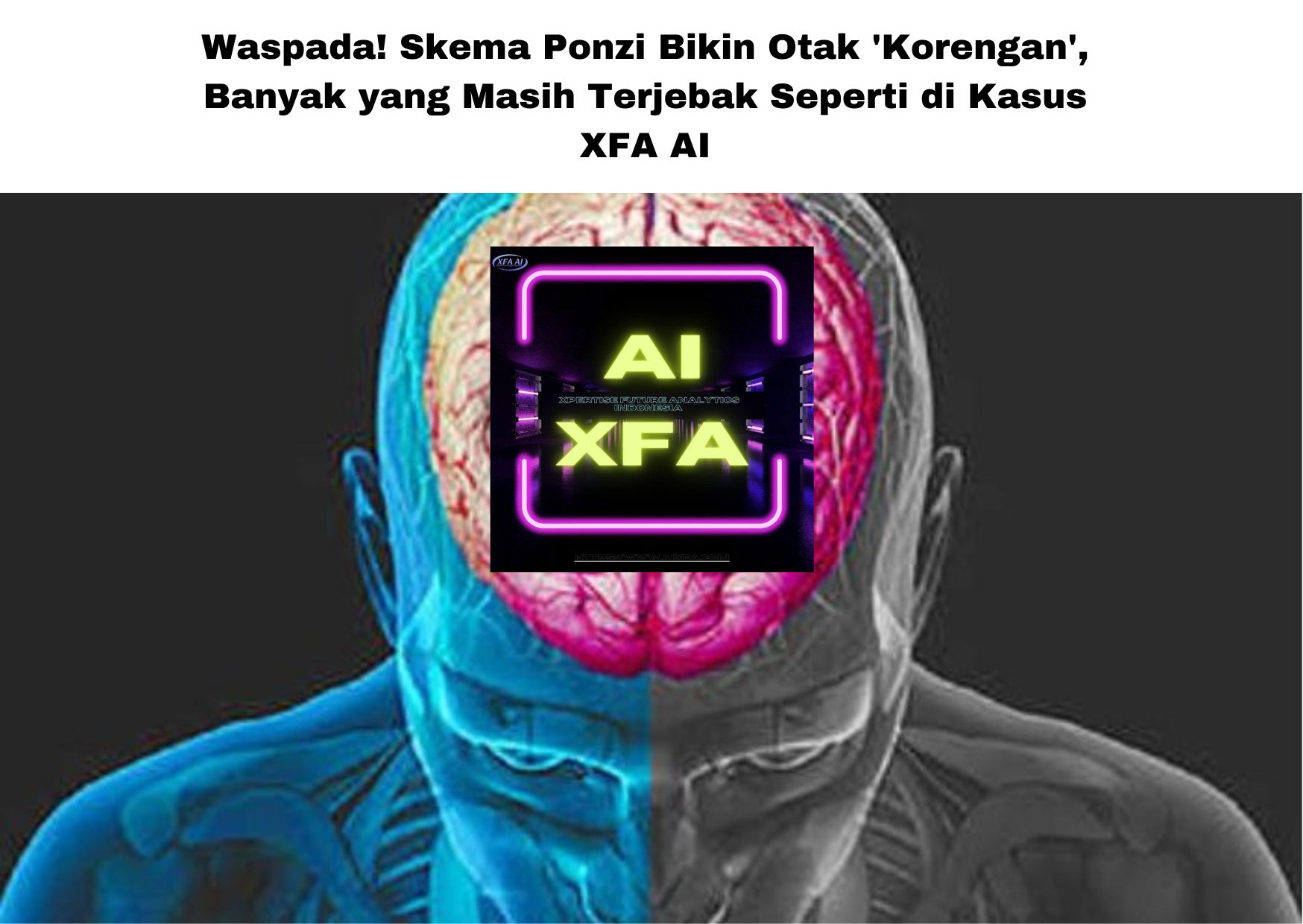 Ilustrasi skema Ponzi yang sering menjebak banyak korban dengan janji keuntungan besar dalam waktu singkat.