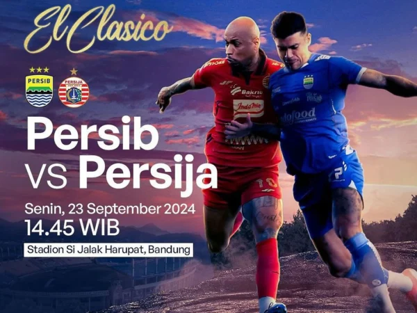 Link nonton Persib Bandung dan Persija full HD 1080p