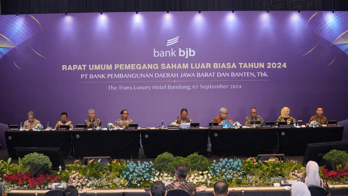 Bank BJB Tetapkan Susunan Komisaris Baru Pada RUPS Luar Biasa Tahun 2024