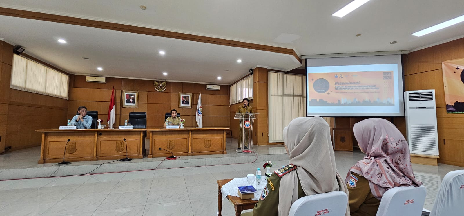 Doc. Diseminasi pendataan bangunan gedung pemerintah di pemkot Cimahi (ist)