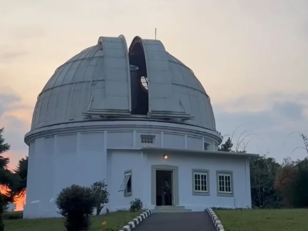 Ilustrasi Observatorium Bosscha di Lembang, Bandung Barat. Dok instagram (bosschaobservatory)