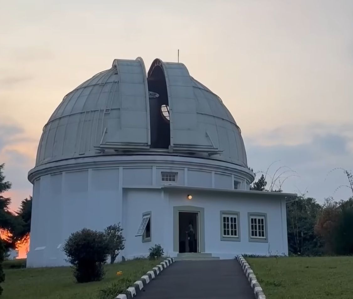 Ilustrasi Observatorium Bosscha di Lembang, Bandung Barat. Dok instagram (bosschaobservatory)