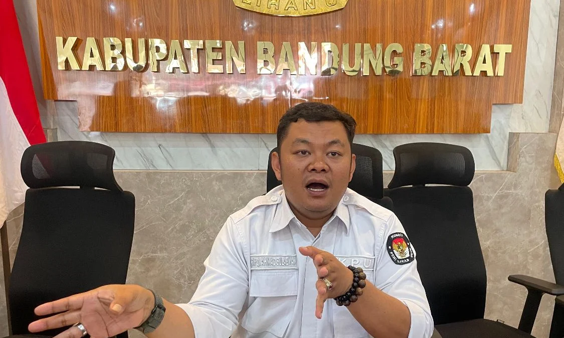 Ketua KPU Bandung Barat, Ripqi Ahmad Sulaeman. Dok Jabar Ekspres