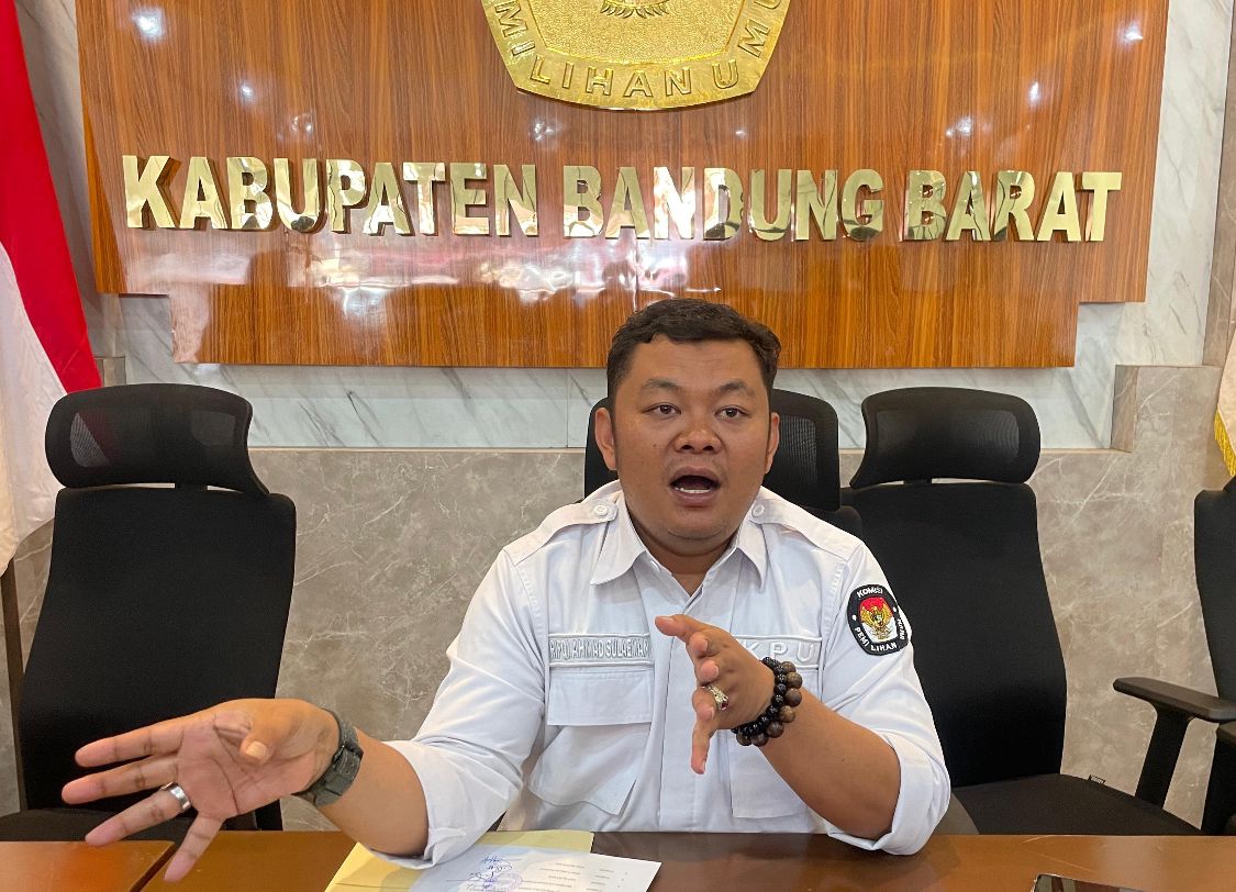 Ketua KPU Bandung Barat, Ripqi Ahmad Sulaeman. Dok Jabar Ekspres