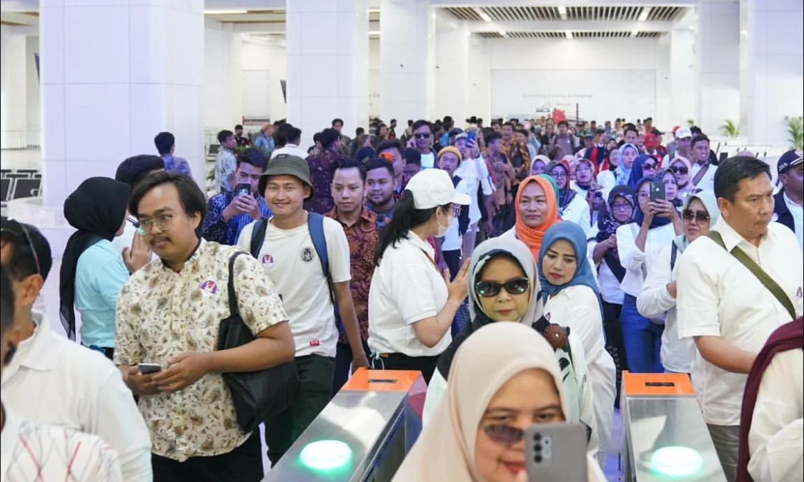 Menyambut ibur panjang akhir pekan, 70.000 tiket Whoosh ludes terjual. Dok Instagram (keretacepat_id)