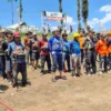 Petugas saat melakukan pencarian seorang anak yang diduga tenggelam di Situ Cileunca, Pangalengan, Kabupaten Bandung. Foto Istimewa