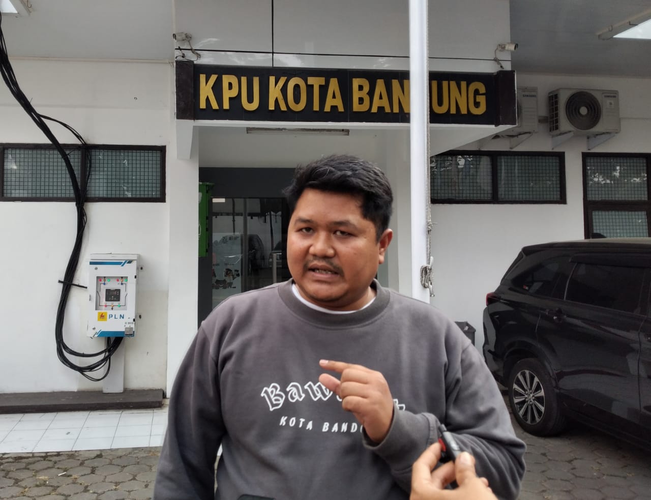 Kordiv Hukum dan Penyelesaian Sengketa Bawaslu Kota Bandung Muhamad Sopian.